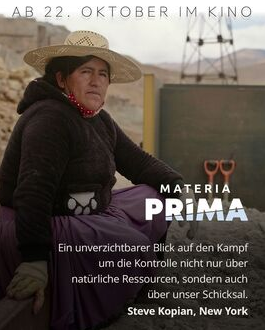Auf dem Bild sieht man eine Frau mit einem Hut, die nachdenklich guckt sowie den Filmtitel.